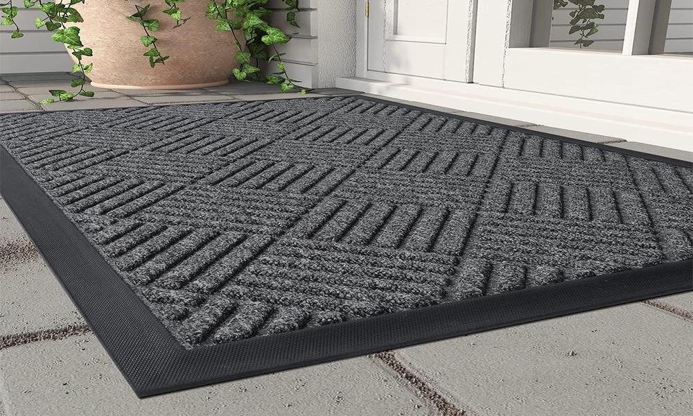 Why settle for a boring doormat when you can make a statement with impressive logo doormats